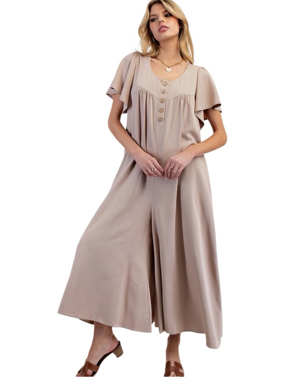 easel Pants - 908: EASEL NWT JUMPSUIT MUSHROOM (H11)